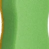 Anti-Cellulite Duschschwamm gelb-grün