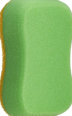 Anti-Cellulite Duschschwamm gelb-grün