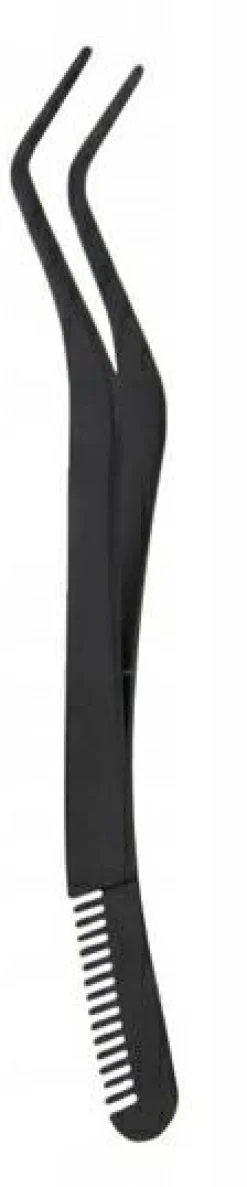 Augenbrauenpinzette, 4127, schwarz matt
