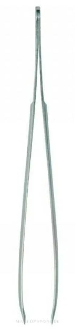 Augenbrauenpinzette schräg 8.5 cm vernickelt