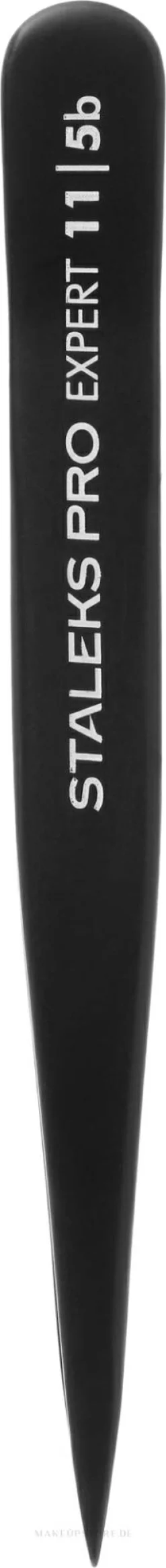 Augenbrauenpinzette TE-11/5b schwarz