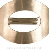 Automatische Haarspange 417401 oval gold