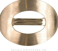 Automatische Haarspange 417401 oval gold