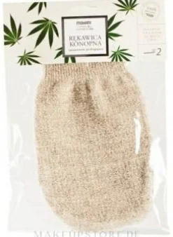 Badehandschuh aus Hanf und Flachs