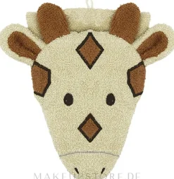 Badehandschuh für Kinder Giraffe Gisela