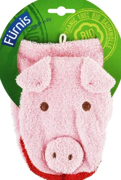 Badehandschuh für Kinder Schweinchen Sophie