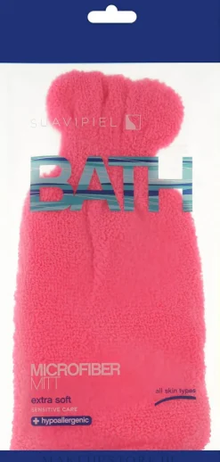 Badehandschuh neon pink