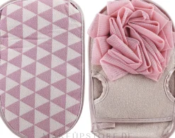 Badehandschuh-Schwamm GB02R rosa