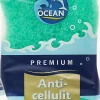 Badeschwamm Anticellulit gelb-grün