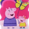 Badeschwamm für Kinder Peppa Pig Peppa mit einem Schmetterling blau
