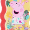 Badeschwamm für Kinder Peppa Pig Peppa im Wald rot