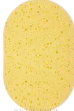 Badeschwamm oval 30420 gelb