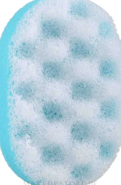 Badeschwamm oval blau 2
