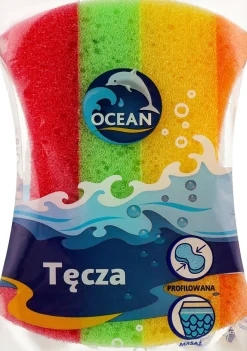 Badeschwamm Rainbow, mehrfarbig, Variante 4