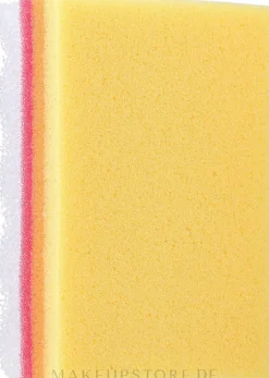 Badeschwamm Regenbogen gelb