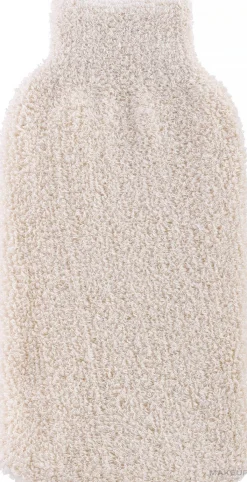 Baumwoll-Handschuh-Badehandschuh für den Körper, beige