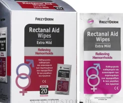 Beruhigende Feuchttücher für Hämorrhoiden mit weichmachender und schmerzstillender Wirkung