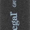 Breite, doppelseitige Nagelfeile 100/120, 17,8 cm, 9186, schwarz