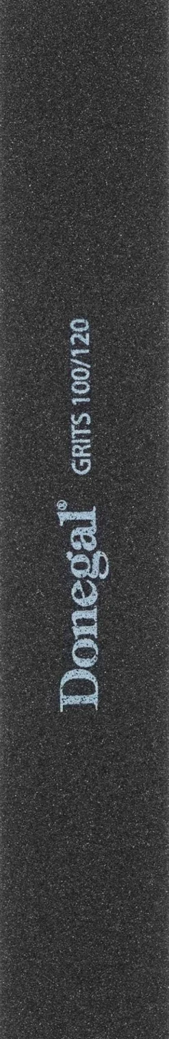 Breite, doppelseitige Nagelfeile 100/120, 17,8 cm, 9186, schwarz