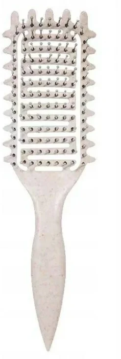 Bürste für lockiges Haar, beige
