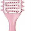 Bürste für lockiges Haar, rosa