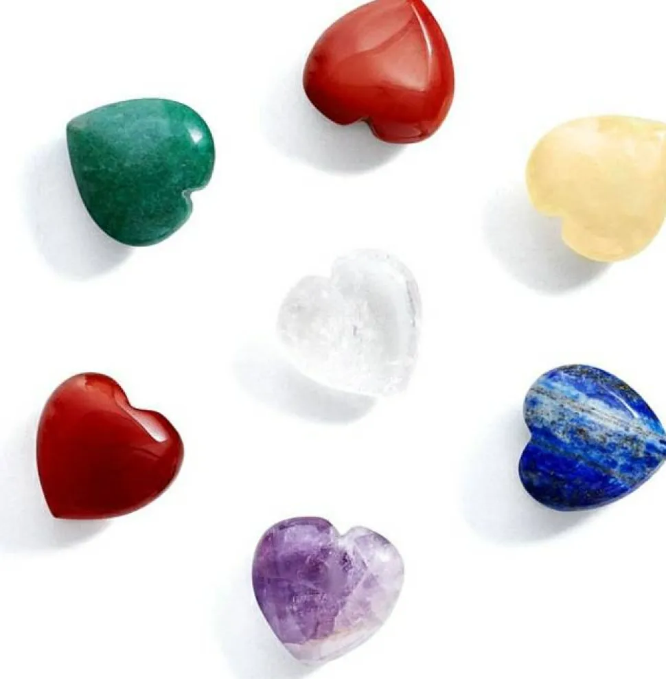 Chakra-Set mit 7 Energiesteinen