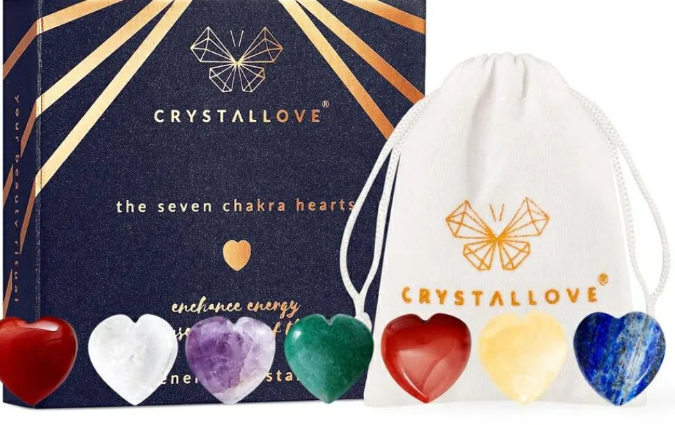 Chakra-Set mit 7 Energiesteinen
