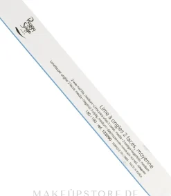 Doppelseitige Nagelfeile waschbar 180/180 weiß