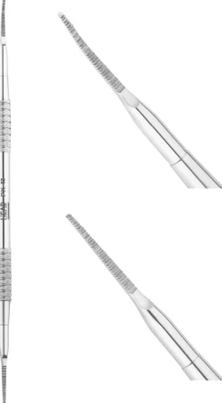 Doppelseitige Pediküre-Feile für eingewachsene Nägel