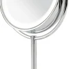 Doppelseitiger Kosmetikspiegel mit Ständer und LED-Beleuchtung 9436E