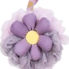 Duschschwamm Blume, GB14FIO, Violett, XL