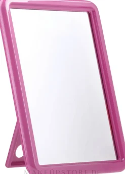 Einseitiger quadratischer Spiegel Mirra-Flex 14 x 19 cm 9254 hellrosa