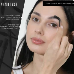 Einweg-Augenbrauen-Wimpernbürsten 50 St.