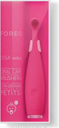 Elektrische Schallzahnbürste für Kinder Issa Mikro Fuchsia
