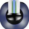 Elektrische Zahnbürste blau