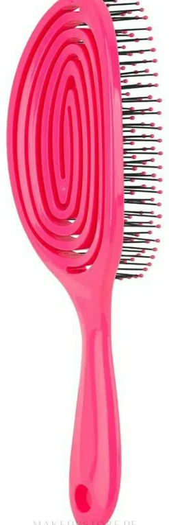 Entwirrbürste für langes Haar rosa