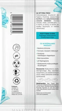 Erfrischungstücher für die Intimhygiene 15 St.