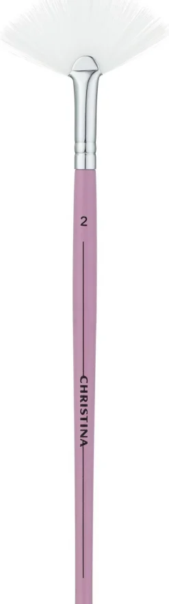 Fächerpinsel Nr. 2, lila