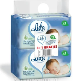 Feuchttücher für Babys mit Aloe 4x72 St.