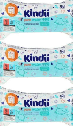 Feuchttücher für Kinder, 3x60 Stk.