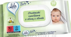 Feuchttücher mit Olivenöl für Babys 50 St.
