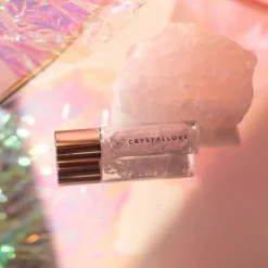 Fläschchen für Öl mit Erdbeerkristallen, 10 ml