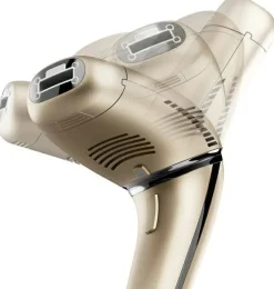 Fotoepilator mit schwenkbarem Kopf und 600.000 Lichtimpulsen