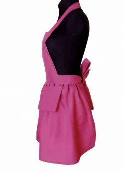 Friseurschürze, Fuchsia