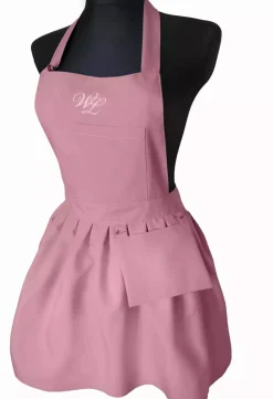 Friseurschürze, rosa