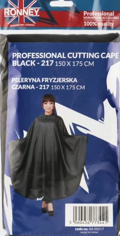 Friseurumhang schwarz