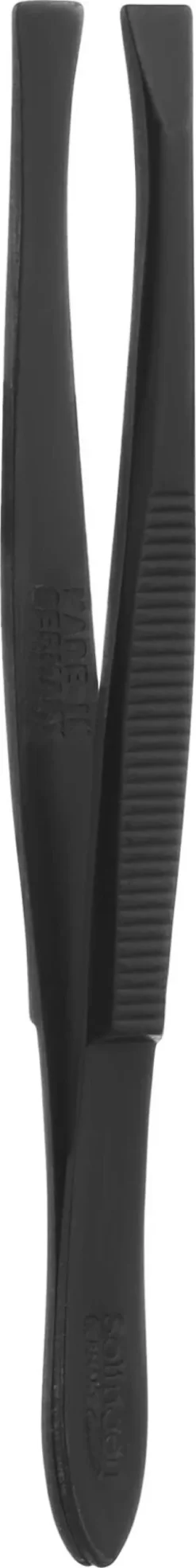 Gerade Pinzette 179, schwarz