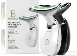 Gesicht- und Hals-Massager, weiß
