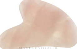 Gesichtsmassage-Platte Gua Sha aus Rosenquarz