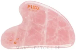 Gesichtsmassage-Platte Gua Sha aus Rosenquarz